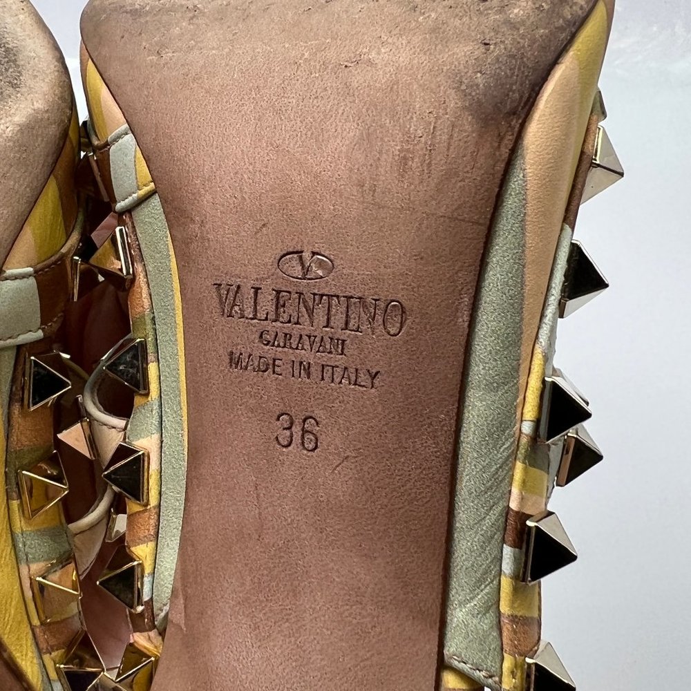 🌷❤️‍🔥FINAL SALE 🔥 NO OFFERS🌷💥Valentino Garavani Rockstud Heels 36 - Picture 10 of 12